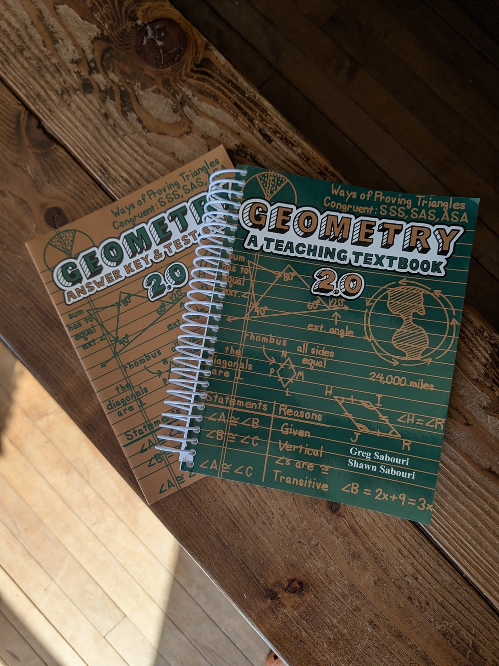 Teaching Textbooks Geometry 2.0 Book Set - Student Text & Answer Key